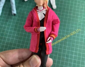 Handmade 1/12 Sweater Cloth For girl, gwen Action Figure (No Figure)