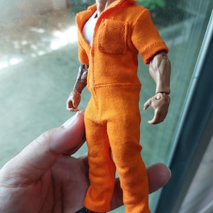 Handmade 1/12 Car mechanic outfit for action figure (No Figure)