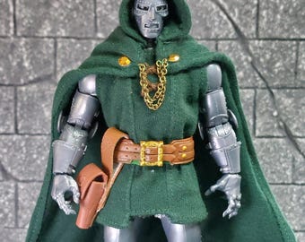 1/12 Dr Doom Wired Cloak and Tunic Set for Marvel Legend or