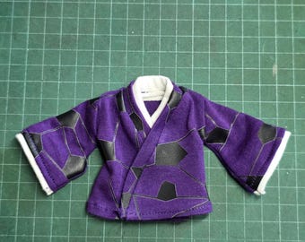 Handgemaakt 1/12 paars shirt voor body romankey actiefiguur (geen figuur)