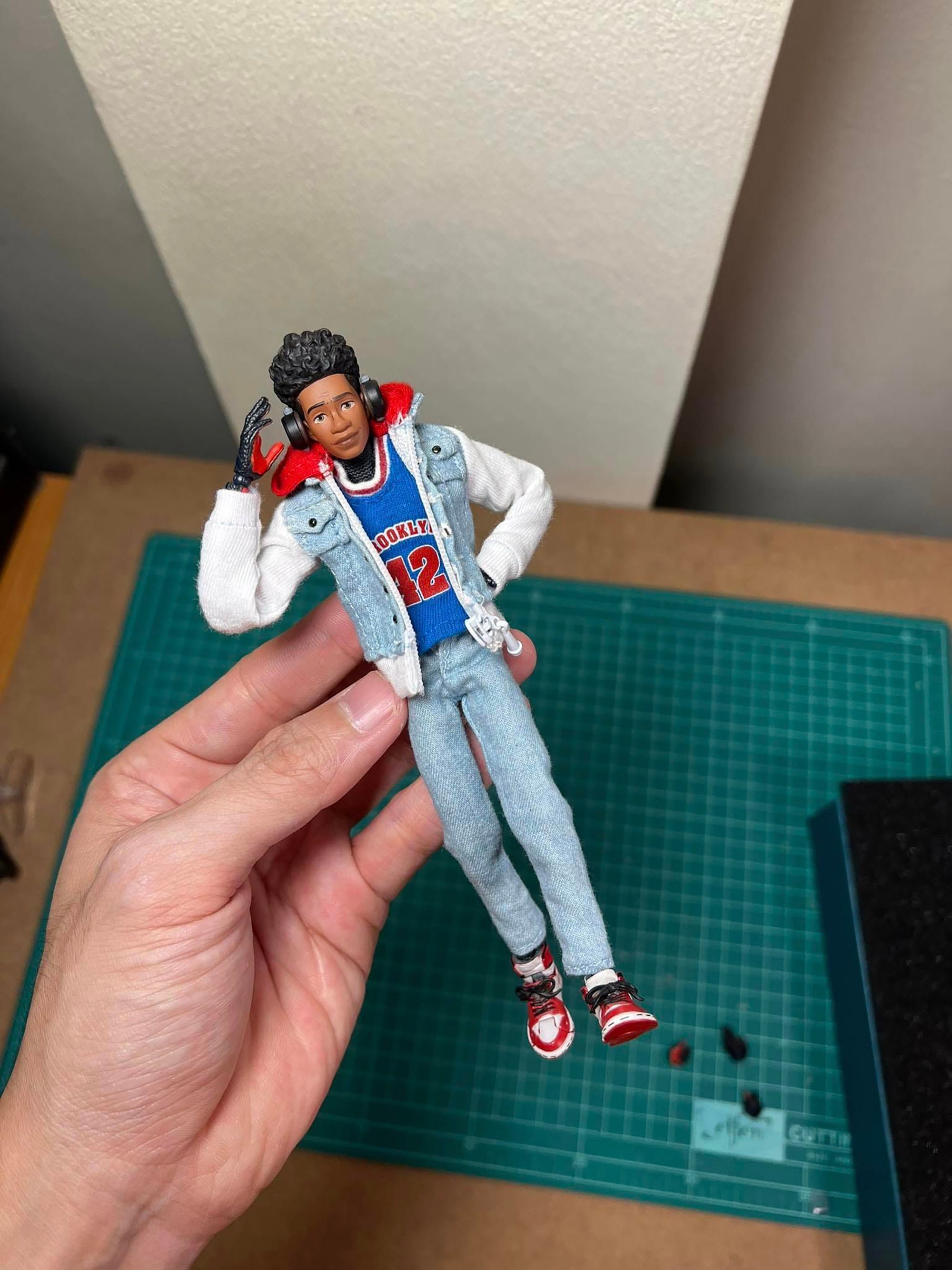 スパイダーマン、マイルモラレスShfアクションフィギュア用