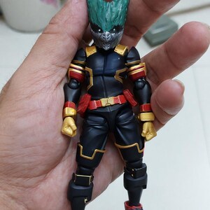 Testa dipinta e stampata a mano in scala 1/12 per action figure (corpo non incluso) immagine 4