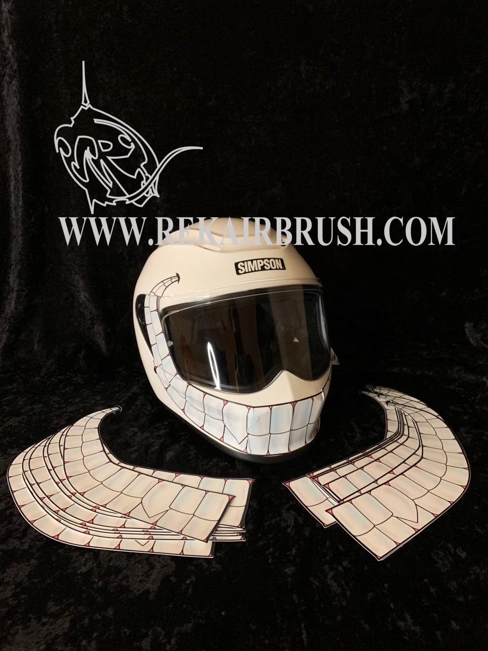 Custom Helmet Graphics Vinyl Wrap For Motorcycle Helmets Racechick