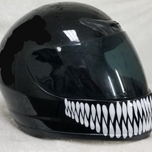 NEW VENOM Motorcycle helmet decals