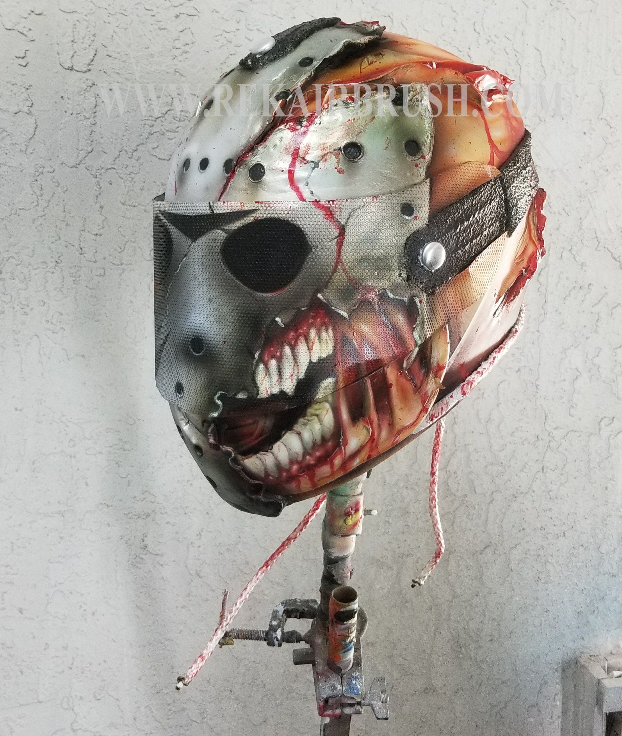 friday the 13 motorcycle helmet Open Face | Matte Black Lucky The almighty futuristic Jason X Cosplay is here Biker skull mask hi-res stock