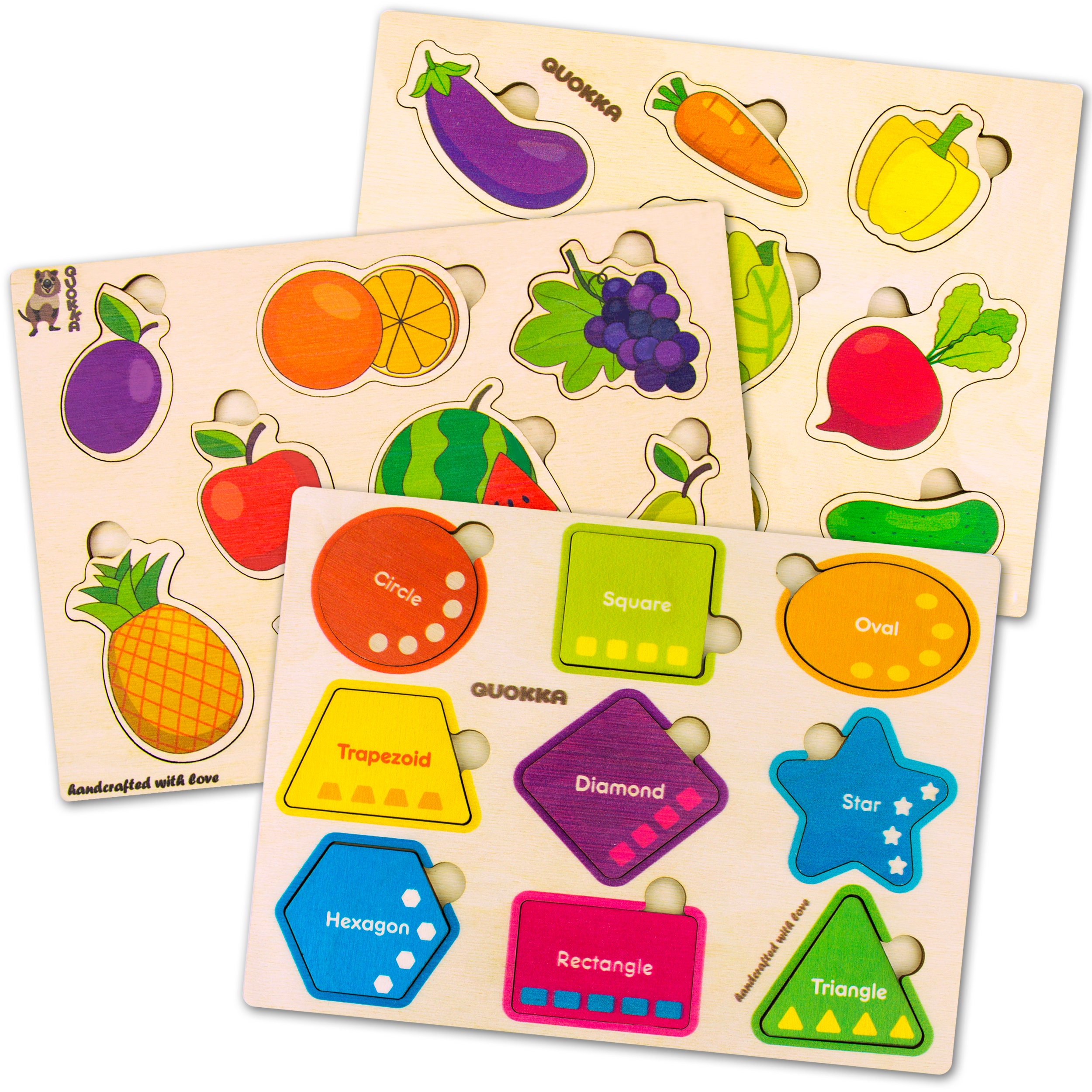 wooden fruit for toddlers
