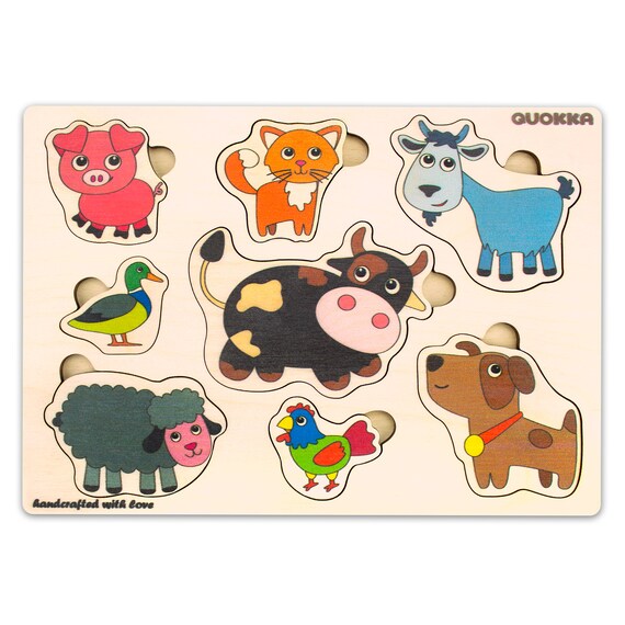 wood puzzles for 3 year olds