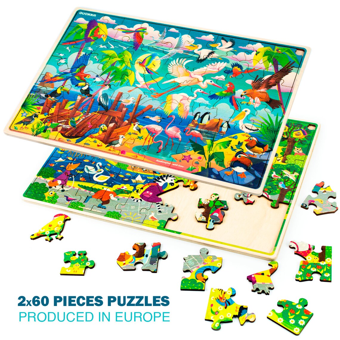 Jigsaw Puzzles for Kids Ages 6810 Almost 100 Piece Puzzles Etsy