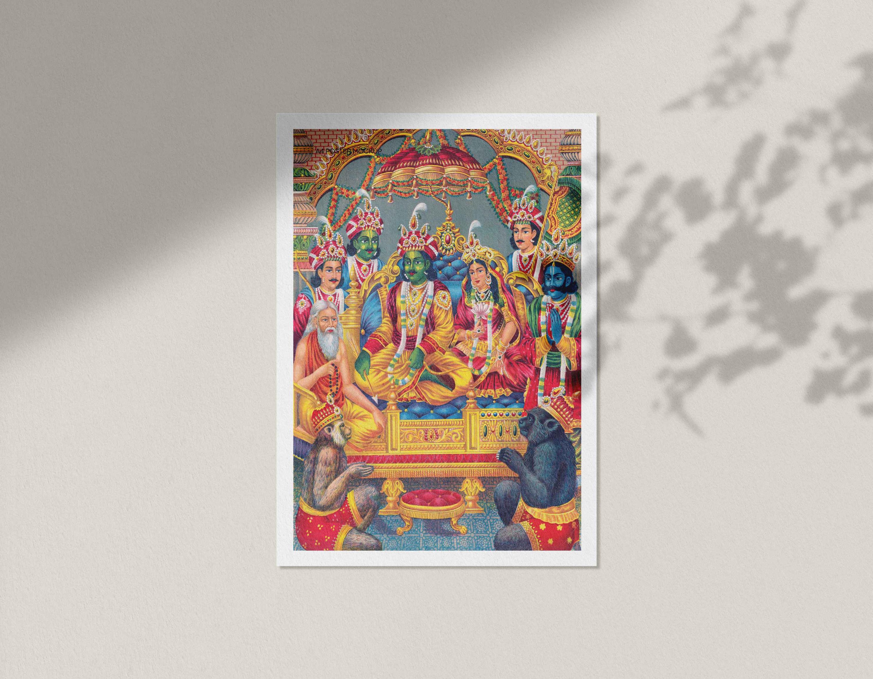 Tenture murale coton mandala Rishi - Tendances Du Monde