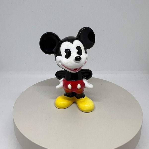 Vintage Miniature Mickey Mouse Figure