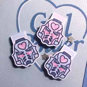 Kawaii Space Marines (Hammy 39.99K) | Protected Magnetic Bookmark