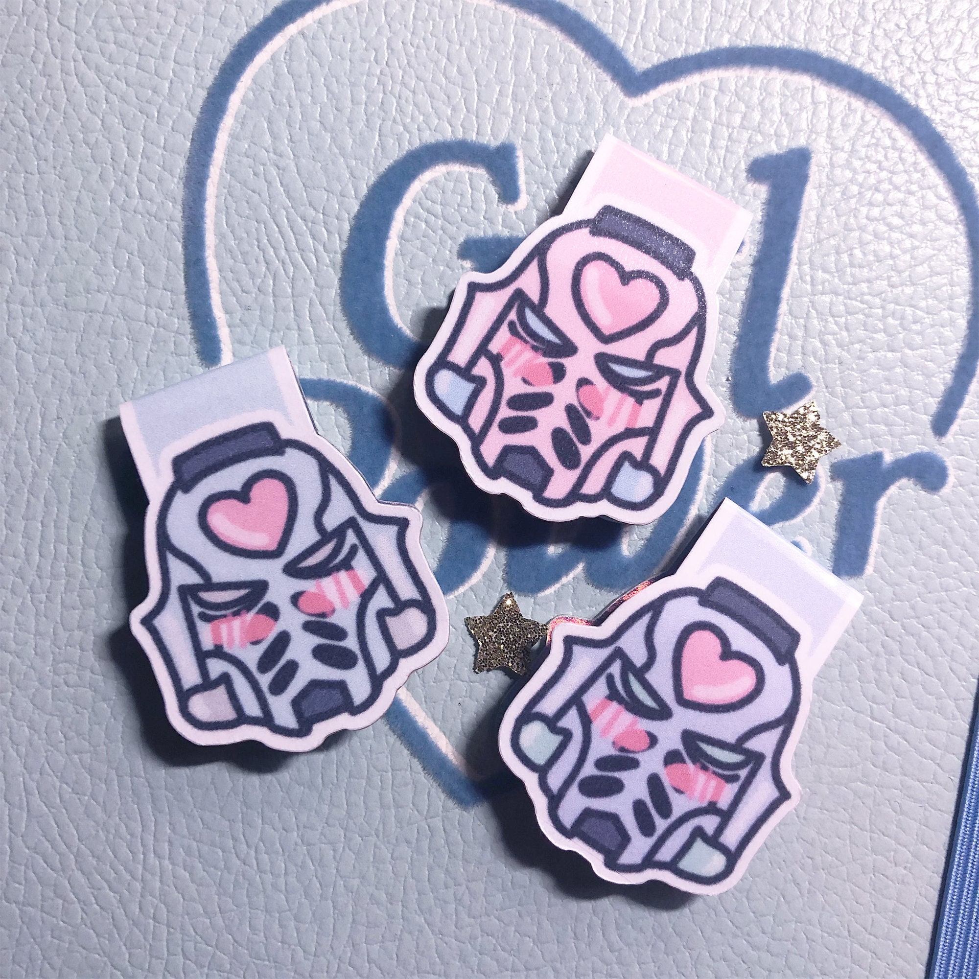 Kawaii Space Marines (Hammy 39.99K) | Protected Magnetic Bookmark