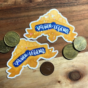 Pirate Legend (SoT) | Protected Sticker/Decal | Holo-Star Overlay