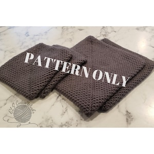 CROCHET PATTERN: Magic Potholder, Double Thick Potholder, Cotton Hot Pad, Ecofriendly Kitchen