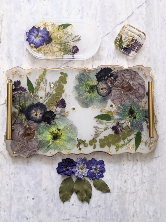 Plateau fleur de vie - Céline Résine