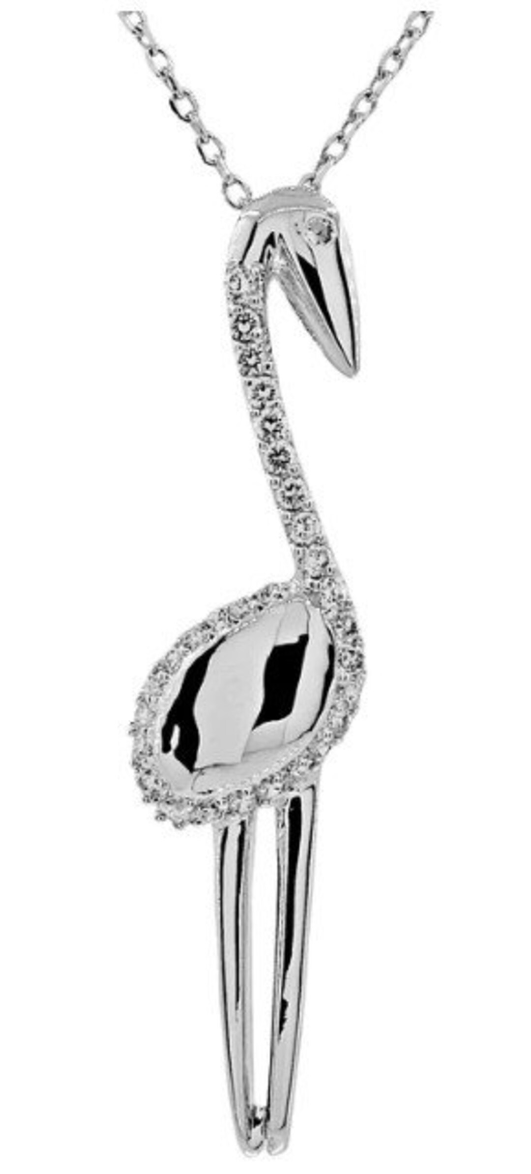 Musical Flamingo Necklace Etsy