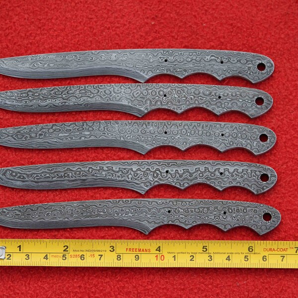 Damascus Steel Letter Opener Etsy