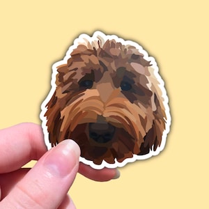 Mini Golden Doodle, Golden Doodle Sticker, Golden Doodle, Golden Doodle Gift, Mini Goldendoodle, Labradoodle, Dog Gift Basket
