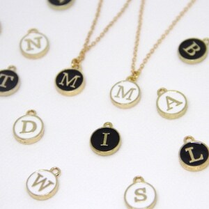 Initial Necklaces