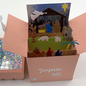 Popup crib in a box