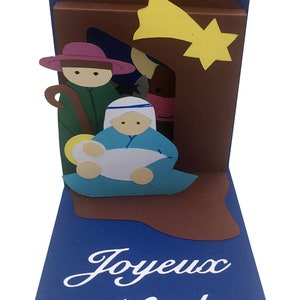 Popup greeting cards for Christmas
