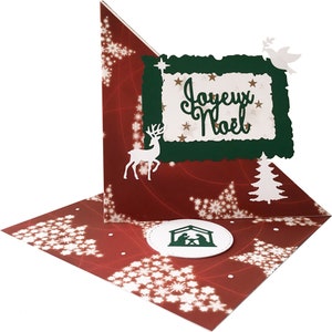 Lot 2 greeting cards for Christmas