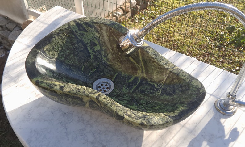 Stone Sink Serpentine