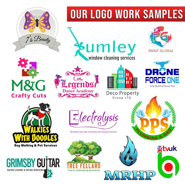 Professional Logo Design Service,Brand Creation with Vector Files By Professional Designers, Unlimited revisions till satisfaction