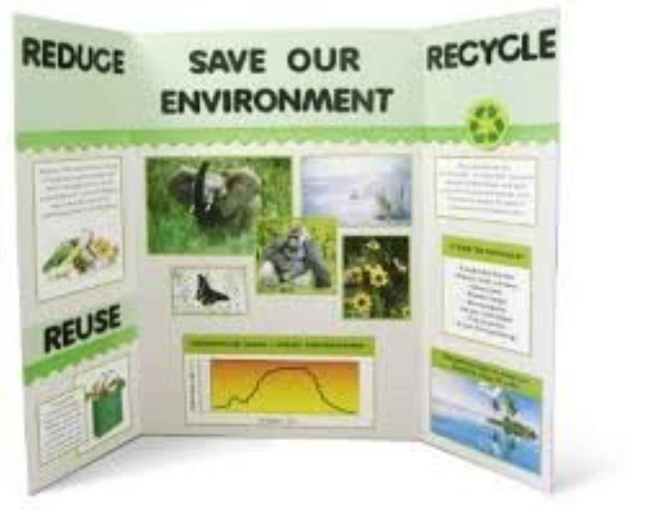 Tri fold Spotlight Foam Presentation Board For Displaying | Etsy