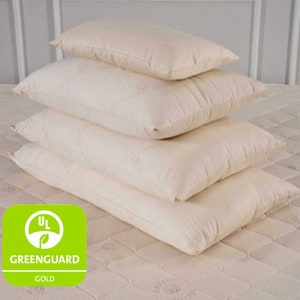 Wool Pillow, Soft and Supportive