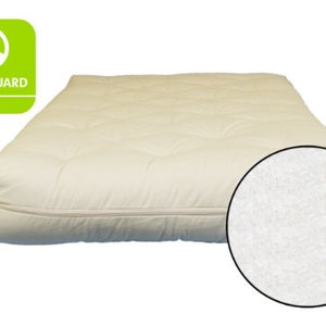 All-Natural 6 inch Cotton Fiber Futon