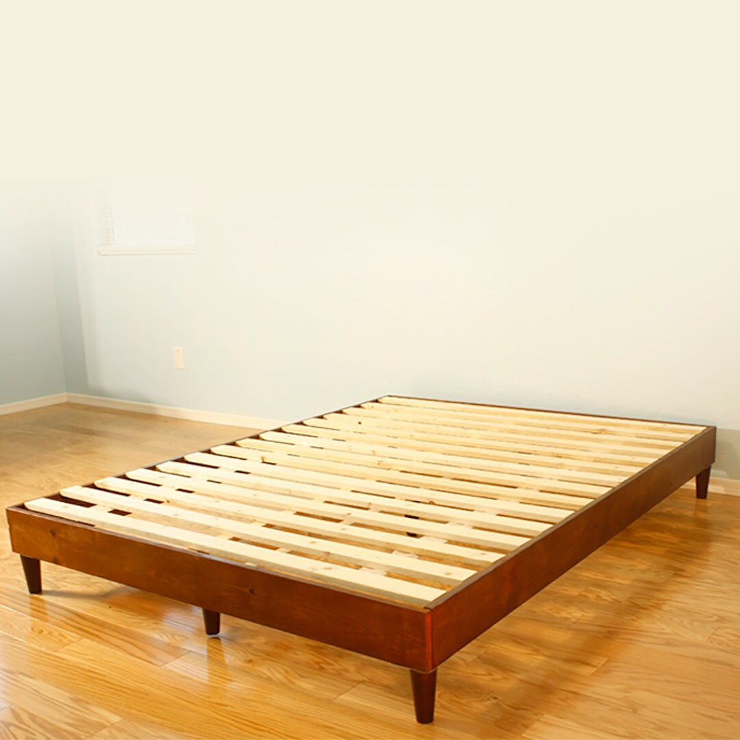 Plataforma de colchón de látex de madera natural - Fácil montaje