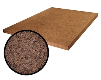 Coconut Coir Pad with Natural Latex Infusion - 1 Inch Extra Firm