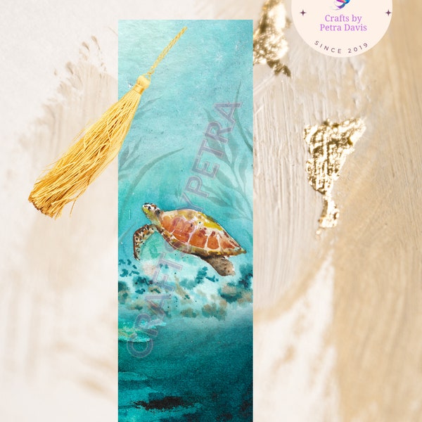 1 Sublimation Ocean Life Bookmark