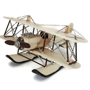 Vintage Metal Airplane Model, Old Large Metal Airplane, Large Airplane, Gift Idea