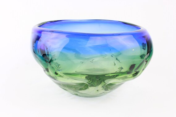 Green Blue Ring Tray, Wedding Ring Dish Holder, Je