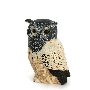 Owl Figurine, Owl Statue, Owl Home Decoration, Owl Sculpture, Owl Art Decor, Bird Lover Gift, Lovers Owls Gift. Home Decor, Office Decor