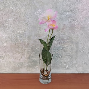 Murano Glass Vase, Modern Glass Vase, Classic Flower Vase, Decorated Glass Vase, Venetian Hand Blown Glass Vase, Vintage Glass Flower Vase