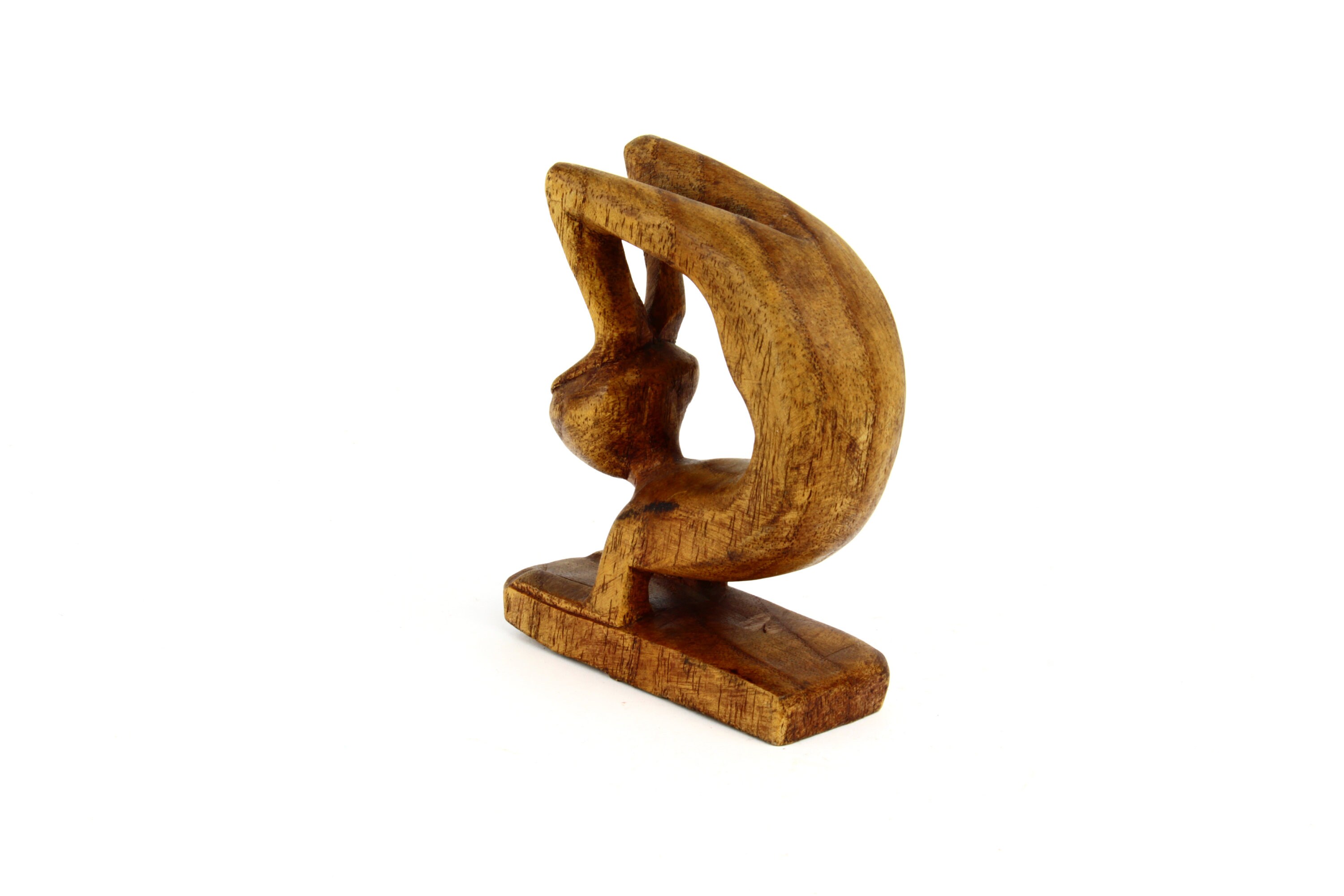 Abstract Art Wooden Yoga Pose Figurine Wood Yoga Figure Etsy