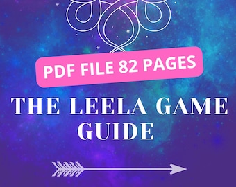 Leela Game Guide English Version, Leela Book Instructions, Lila the Game, Download Lila Game, PDF file 82 pages