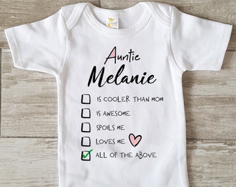 best aunt ever shirt baby