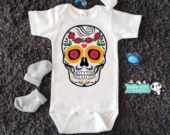 day of the dead onesie
