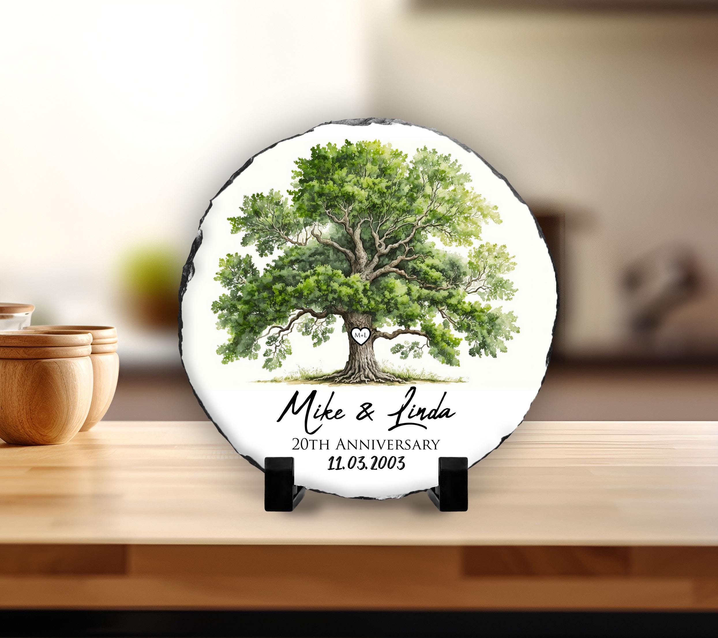 Personalized Anniversary Gift, Personalized Garden Stone, 10th Anniversary Gift, 50th Anniversary, 20th Anniversary Gifts, Stone Anniversary