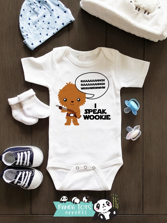 chewbacca baby onesie