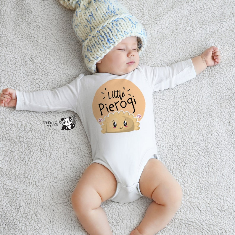 Little Pierogi Onesie Polish Onesie Baby Girl Onesie Etsy