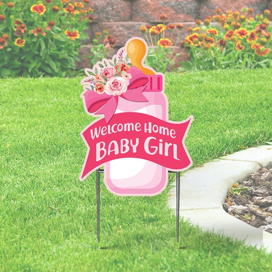 Its a Girl Yard Sign - Etsy