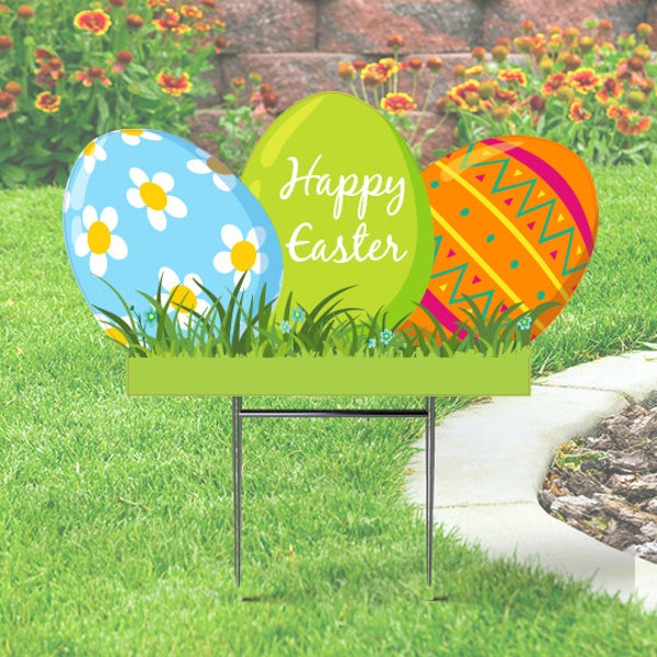 Easter Yard Signs Etsy