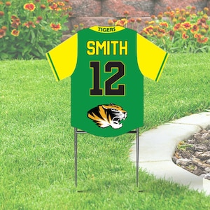 Baseball Jersey Back of Jersey  Yard Sign, Custom & Personalized ,  22&#39;&#39;x24&#39;&#39; Add  Name, logo, Colors,  Coroplast - Full Color, Uniform