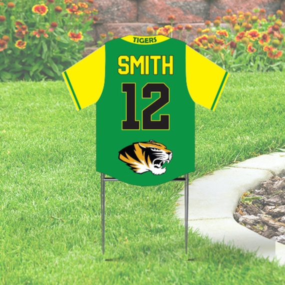 Baseball Jersey Back of Jersey Yard Sign Custom & Etsy