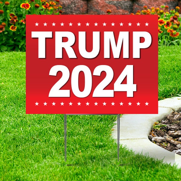 Trump 2025 Yard Sign Etsy